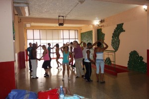 Cubaanse Salsa. Dansles van Sabor de Calle in Santiago de Cuba
