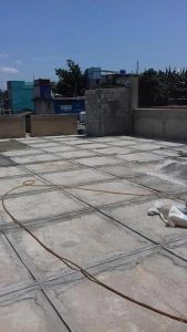 Granieten vloer op het terras Residencia Cubamovesyou