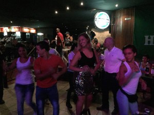 Party tijdens concert dansvakantie in Havana Cuba