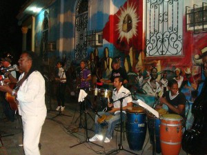 Cubaanse band. Salsa