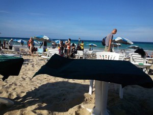 Tropicoco een strand buiten Havana