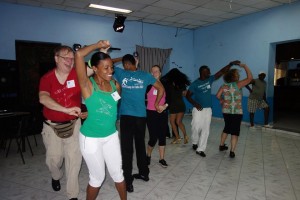 Danslessen. Cubaanse Salsa dansles in Havana