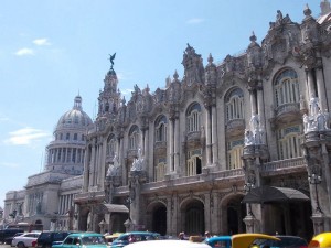 Het grote theater in Havana