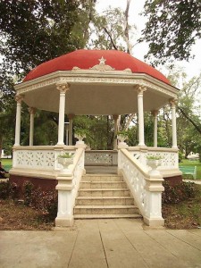 La glorieta (kiosk) del parque Casino Campestre, Camagüey