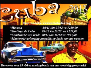 Cuba dansvakanties georganiseerd in de vorm van een programma