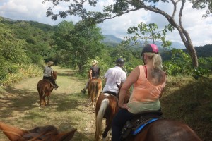 Paardrijden in Cuba