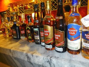 In Cuba zijn veel soorten hoogwaardige rum.