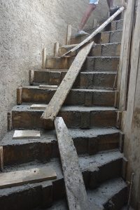 Storten beton trap terras Residencia Cubamovesyou