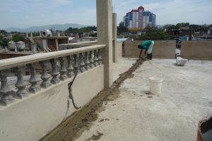Granieten vloer op het terras Residencia Cubamovesyou